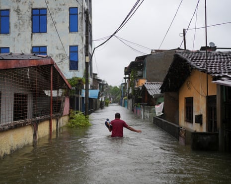 Submerged homes